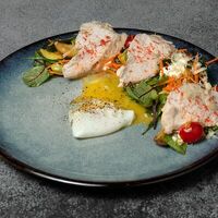 Салат с курицей су-вид в Мави