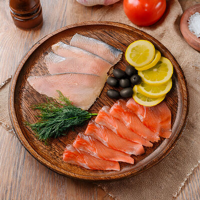 Рыбная тарелка в Берлога по цене 1300 ₽