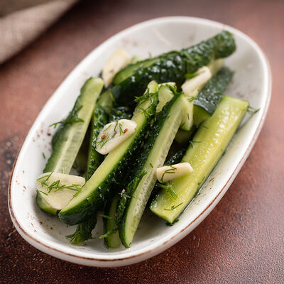 Огурцы слабосоленые в Сандуны Урал по цене 520 ₽