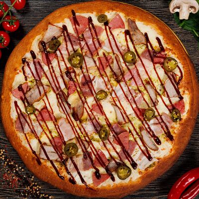 Пицца Барбекю в Gi Gi Pizza по цене 749 ₽