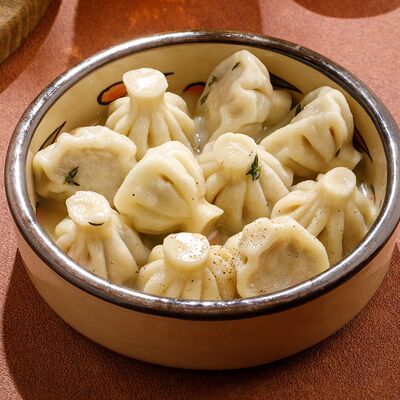 Мини-хинкали с говядиной в Асканели Georgian Bistro по цене 540 ₽