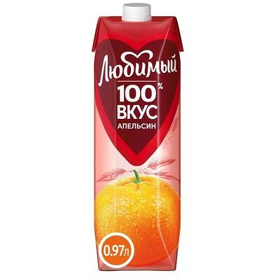 Сок Любимый Апельсин в Руки ВВерх! Доставка по цене 600 ₽