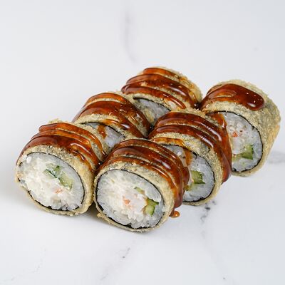 Малый жареный ролл с креветкойв Ёбисан по цене 839 ₽