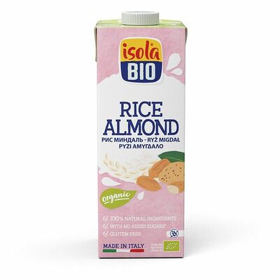 Напиток рисовый с миндалем без глютена, Isola bio Италия в Азбука Вкуса Экспресс Меню по цене 398 ₽