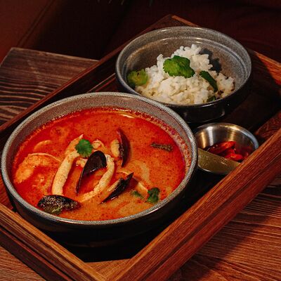 Том ям с курицей в Бар Кухня по цене 740 ₽