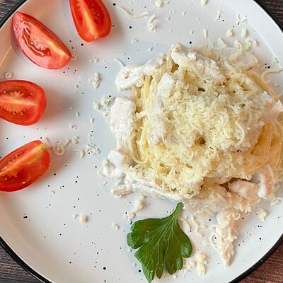 Спагетти с курицейв Salento по цене 350 ₽