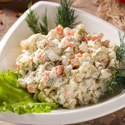 Салат Оливье в ШАШЛЫК & BBQ по цене 790 ₽