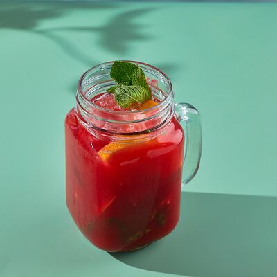 Лимонад Черника-мята в Баклажан в ТЦ 