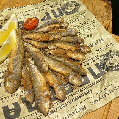 Барабулька черноморская жаренаяв Паровоz аттракцион бар по цене 750 ₽