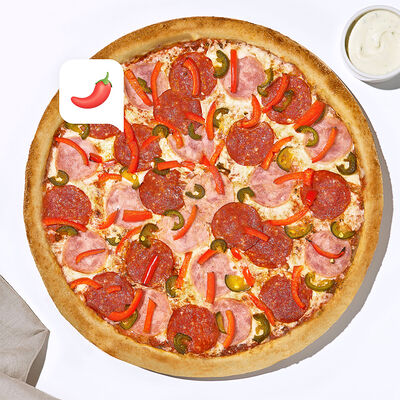 Пицца Мексиканская в Много лосося по цене 490