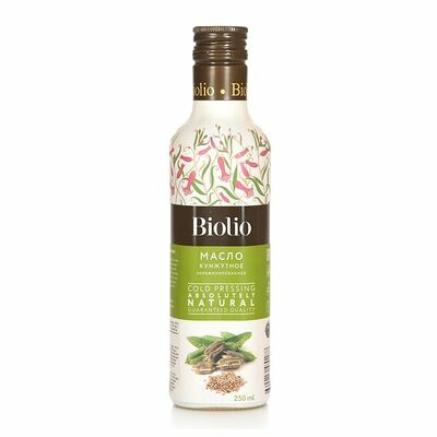 Масло кунжутное Biolio холодного отжима в Азбука Вкуса Экспресс Меню по цене 610 ₽
