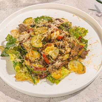 Теплый салат с телятиной в Stories по цене 599 ₽