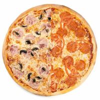 Ветчина-грибы-пепперони в PIZZA&WOK