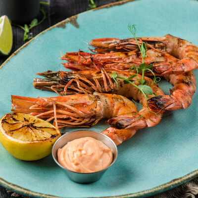Королевские креветки гриль в Маймун по цене 1690
