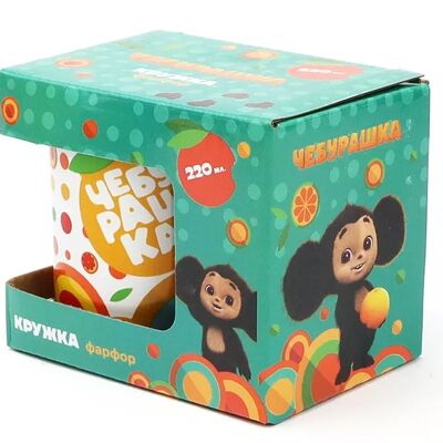 Кружка детская Чебурашкав Кинотеатр Люксор по цене 650 ₽