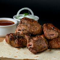 Шашлык из свиной шеи в МАНГАЛКОФЕ