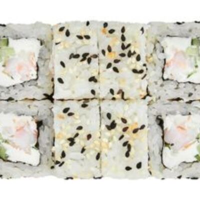 Филадельфия с креветкой в кунжуте в Суши Папа по цене 470 ₽