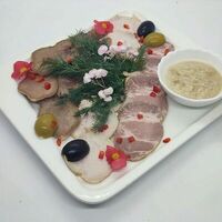 Мясное плато в Арт Кафе Провинция