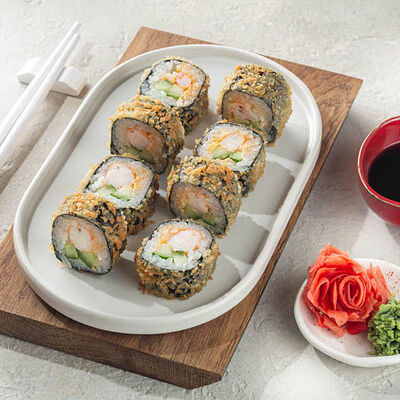 Ролл Темпура эби спайси в ПАЛКИ-СКАЛКИ по цене 524 ₽