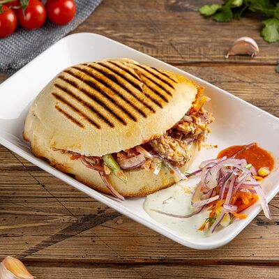 Шаурма в пите в Чайхана афган кебаб по цене 490 ₽