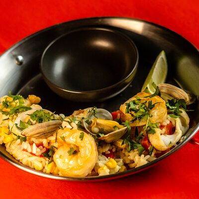 Паэлья с морепродуктами в Mexico cantina по цене 850 ₽