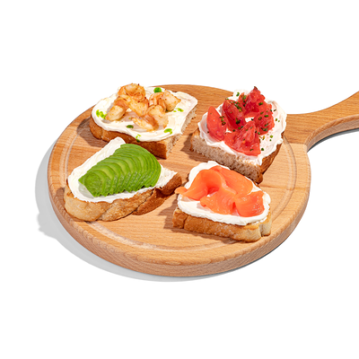 Сет брускет в Здрасте по цене 1100 ₽