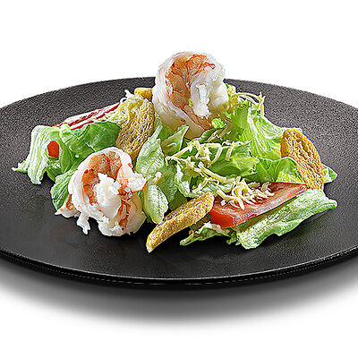 Цезарь с креветками в Суши Make по цене 369 ₽