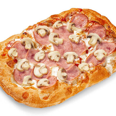 Пицца Ветчина и грибы Римское в Domino Pizza по цене 769 ₽