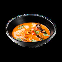 Том ям с морепродуктами в Kimchi