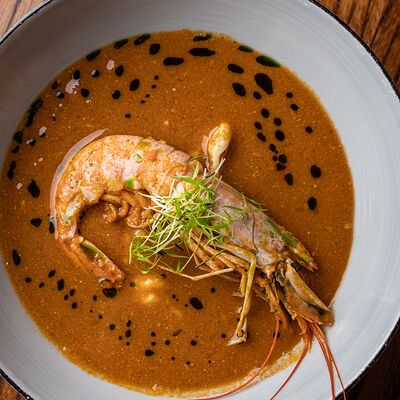 Суп с морепродуктамив Квартира 98 по цене 760 ₽