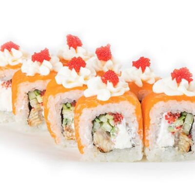 Филадельфия тобико в Sushi scorpion premium по цене 945 ₽