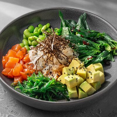 Поке с лососем в Чайхана Баранжар по цене 995 ₽