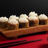 Темпура горячий ролл Филадельфия с авокадо спайси в Рыбин Гуд Sushi Premium по цене 740