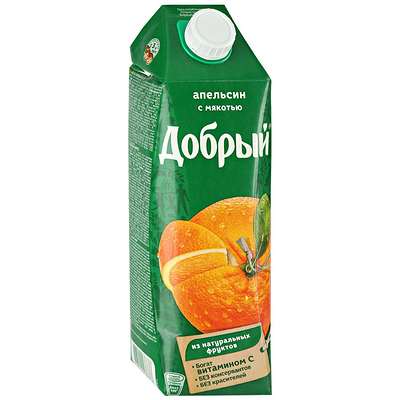 Апельсиновый сок Добрый в Ахтамар по цене 275 ₽