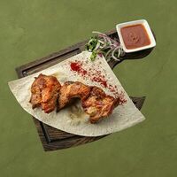 Шашлык из мякоти ягнёнка в Шашлычара