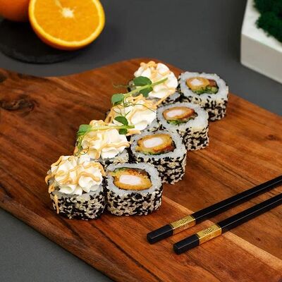 Креветка в кунжуте в Sushirest по цене 529 ₽