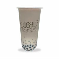 Черный чай с молоком и таро в Bubble Mania Bubble Tea