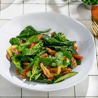 Теплый азиатский салат в ЛарисуВаннуХочу