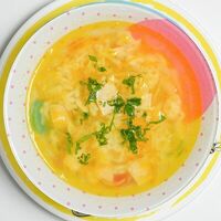 Суп Курочка ряба в Пармезан