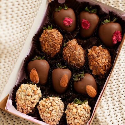 Клубники в шоколаде № 79 в SOK - клубника в шоколаде по цене 3490 ₽