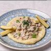 Бефстроганов с пюре в La Pausa по цене 620