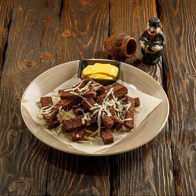 Чесночные гренки с пармезаном в Гоча по цене 230 ₽