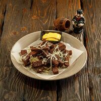 Чесночные гренки с пармезаном в Гоча