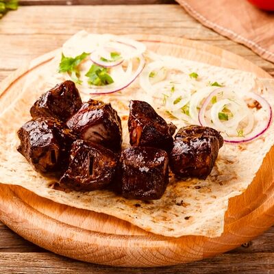 Печень на углях в Шашлычный Домик по цене 390 ₽