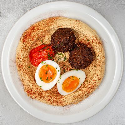 Хумус с фалафелемв Dizengof/99 по цене 630 ₽