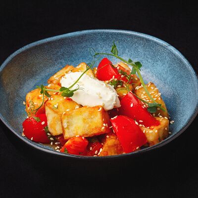 Баклажан с томатами и сливочным соусом в Кабуки по цене 500