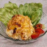 Запеченная курица в Мордовские блины