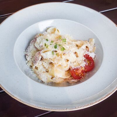 Карбонара в Цех этого города по цене 394 ₽