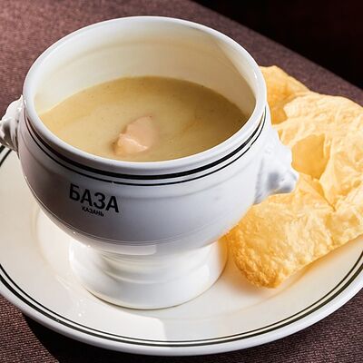 Сливочный суп с лососем в База по цене 1260 ₽