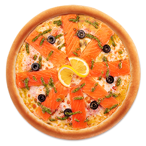 Пицца Лосось 26см в PIZZASUSHIWOK по цене 1209 ₽